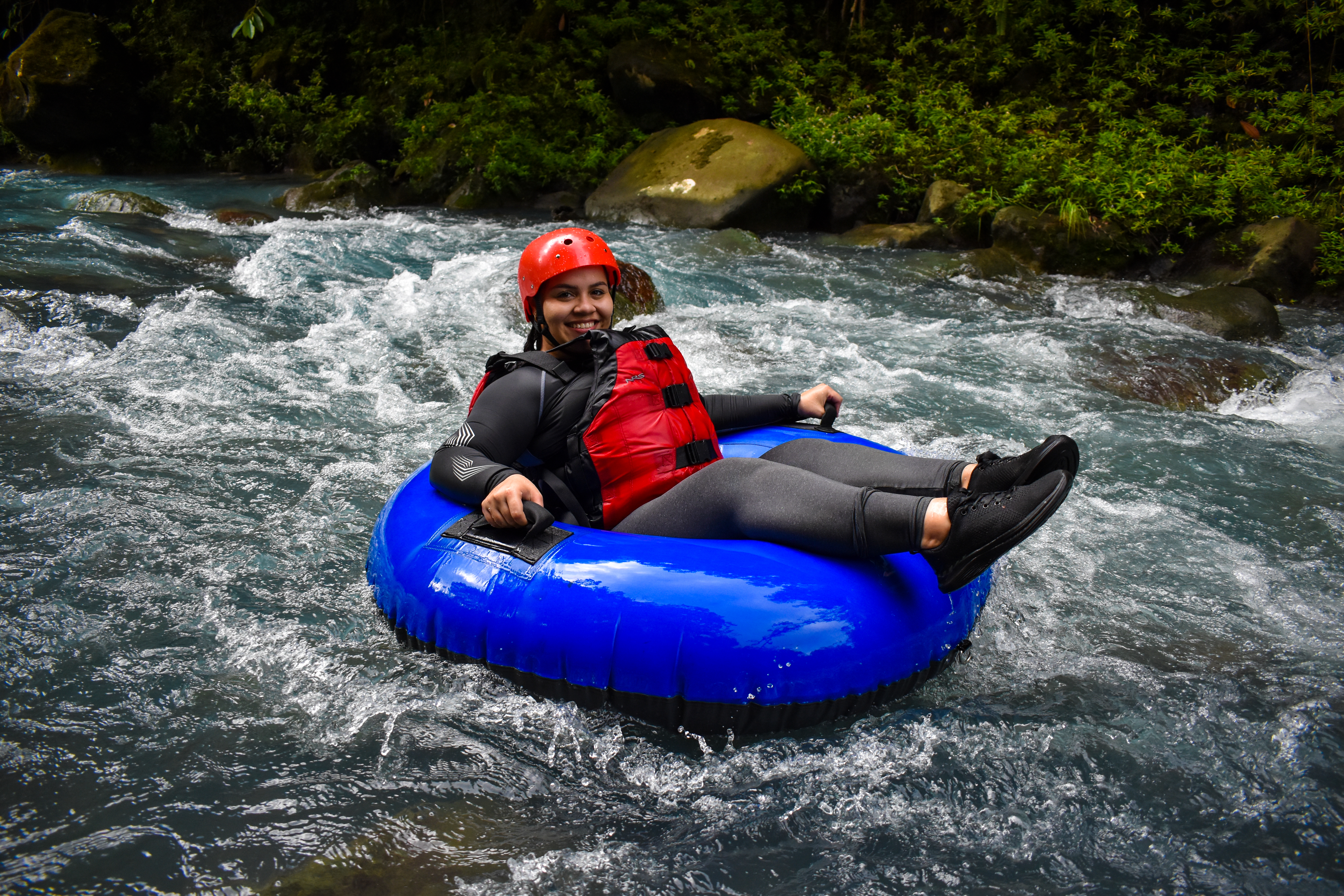Tubing at Rio Celeste